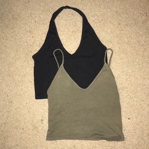 Set of two Brandy Melville crop tops